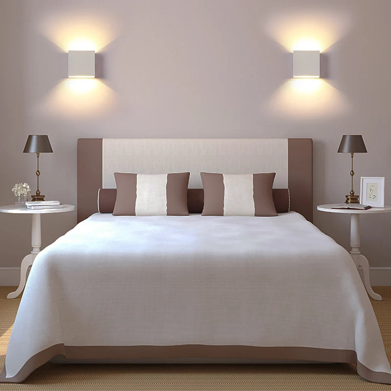 Applique murale LED intérieure 6 W à éclairage haut et bas