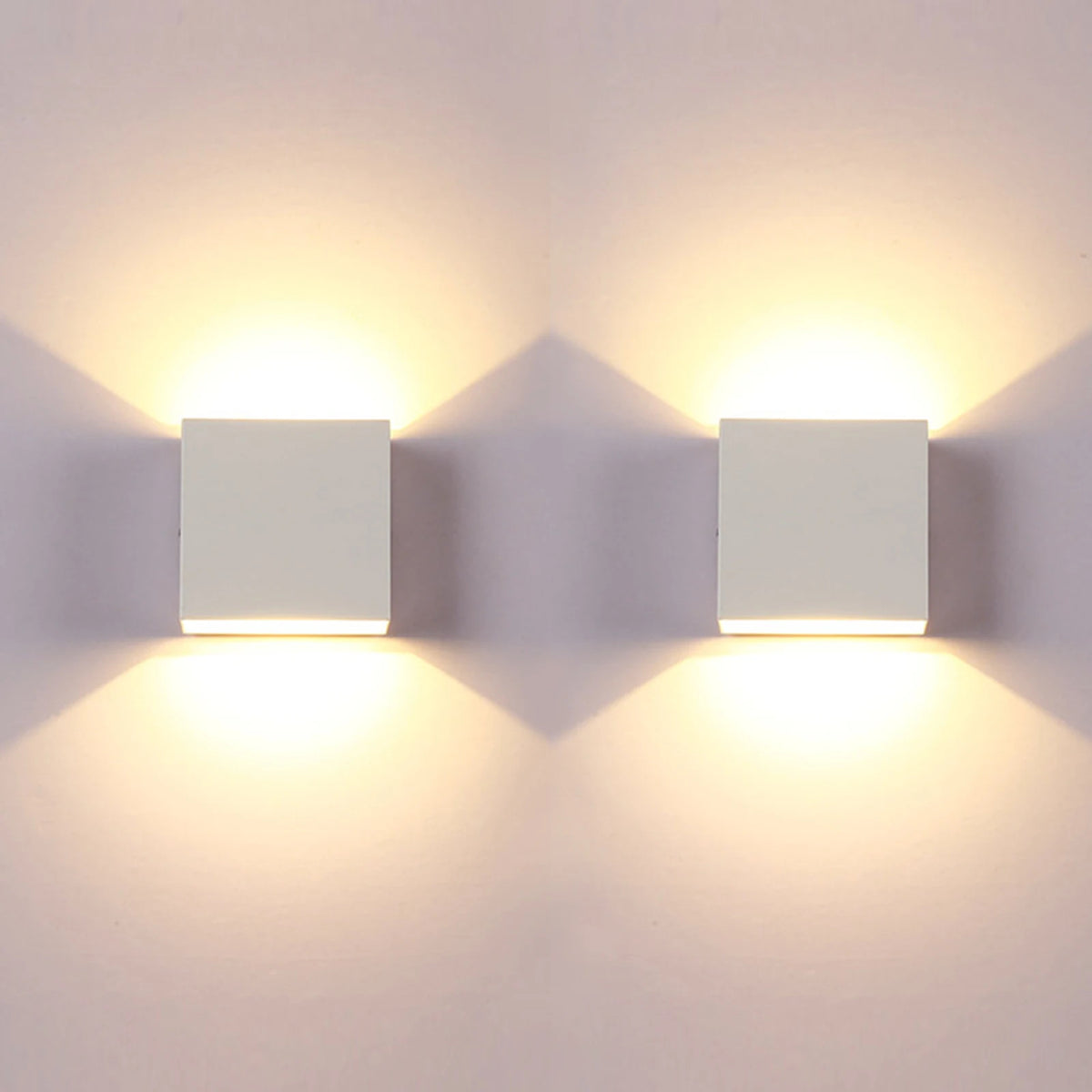 Applique murale LED intérieure 6 W haut et bas