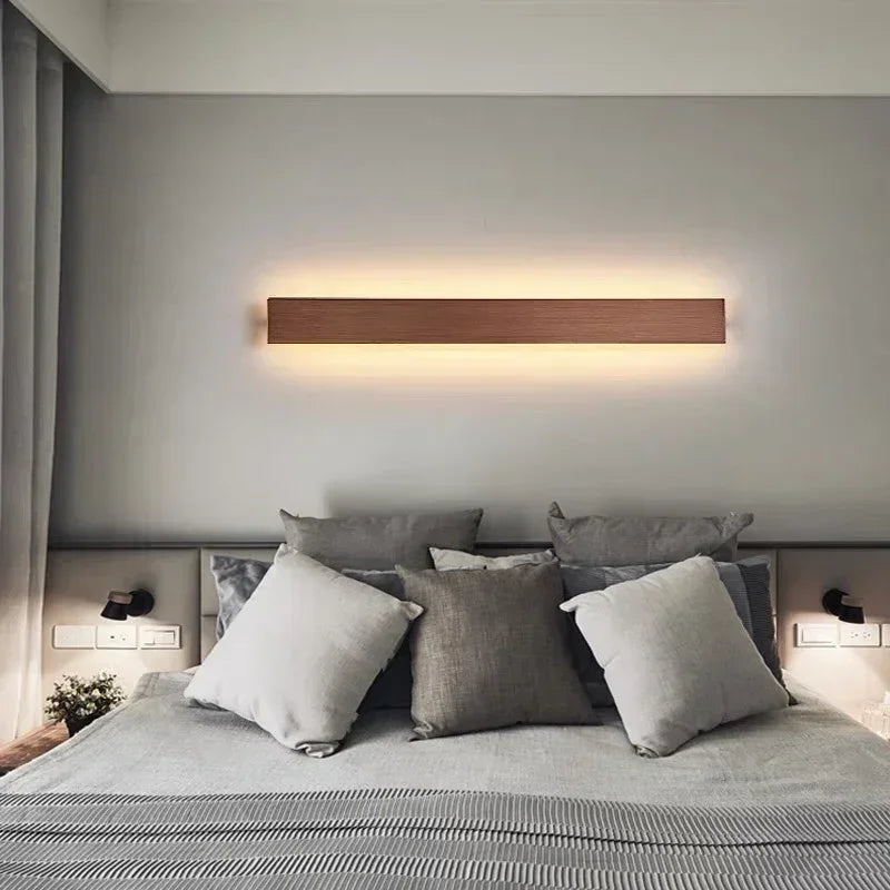 Applique murale LED en aluminium à éclairage haut et bas